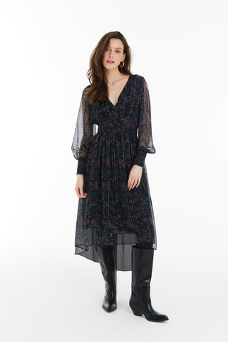 Allison New York Ophelia Wrap Midi Dress