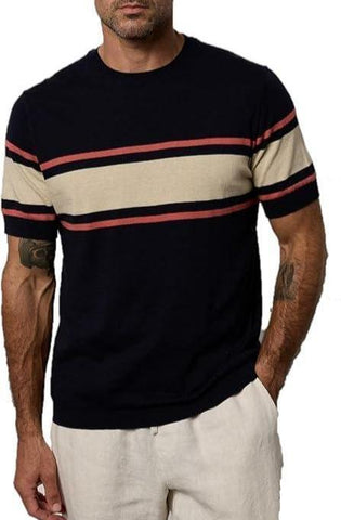 Men's Vince SS Mallorca Windowpane Shirt
