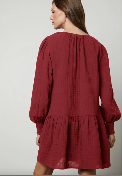 Velvet Viviana Cotton Gauze Dress