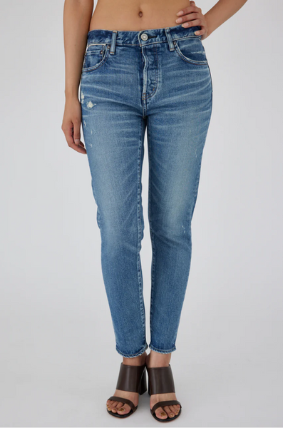 Moussy Vintage Avenal Tapered Mid Rise Jean