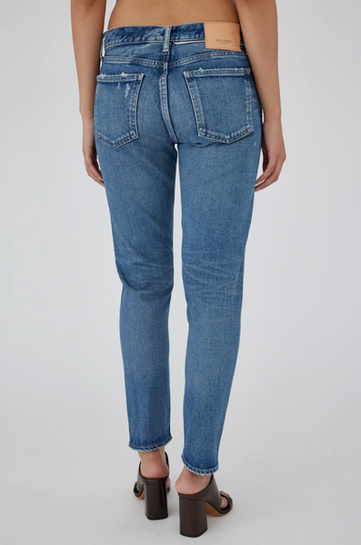 Moussy Vintage Avenal Tapered Mid Rise Jean