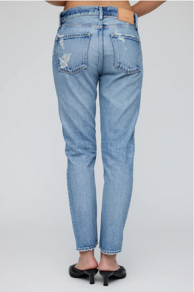 Moussy Vintage Browncroft Tapered High Waisted Jean