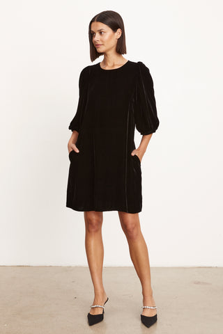 Velvet SS Becky Velvet Dress
