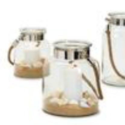 Home Decor Small Glass Lantern