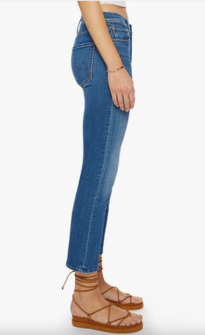 Mother The Mid Rise Rider Ankle Jean