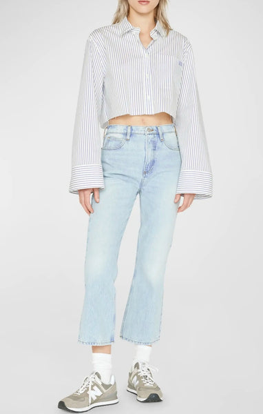 Frame High N Tight Crop Mini Bootcut Jean