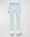 Frame High N Tight Crop Mini Bootcut Jean