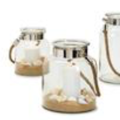 Home Decor Medium Glass Lantern